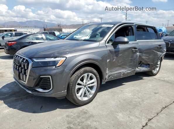 WA1ACBF71SD003068 2025 AUDI Q7 Charcoal Առջևի ձախ երեք քառորդ տեսարան