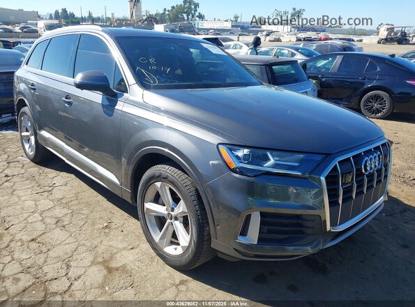 WA1ACBF7XPD011614 2023 AUDI Q7 Серый Передняя правая четверть