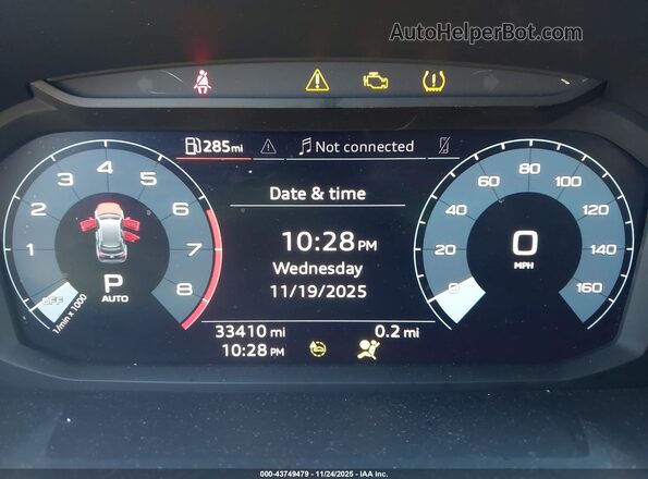 WA1AUCF3XM1058591 2021 AUDI Q3 Blue Вид задніх сидінь