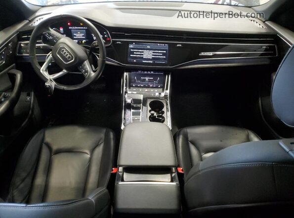 WA1AVAF11MD014655 2021 AUDI Q8 Black წინა პანელის ხედი