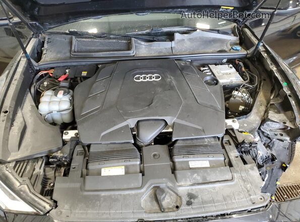 WA1AVAF11MD014655 2021 AUDI Q8 Black ძრავის განყოფილების ხედი