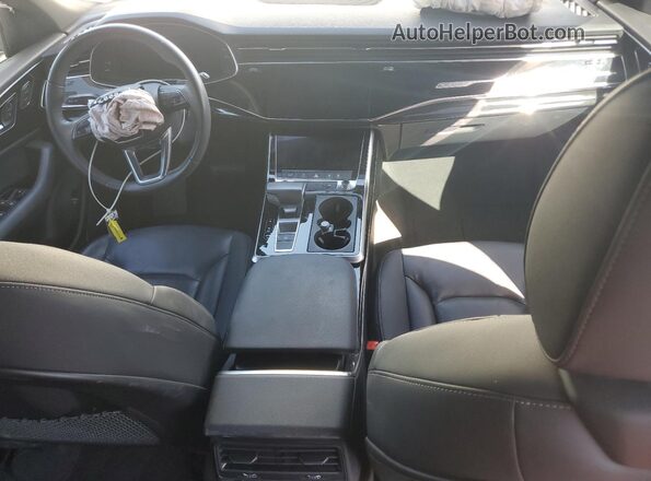WA1AVAF14KD010175 2019 AUDI Q8 White Widok deski rozdzielczej