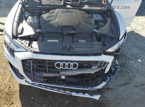 WA1AVAF14KD010175 2019 AUDI Q8 White Widok komory silnika