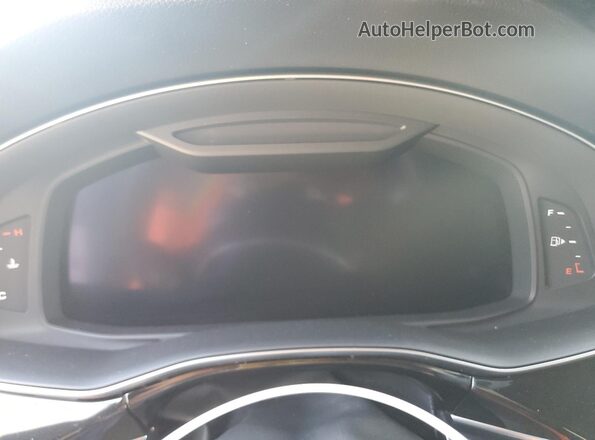 WA1AVAF14KD010175 2019 AUDI Q8 White Widok zestawu wskaźników
