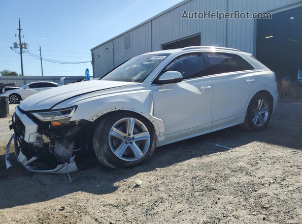 WA1AVAF14KD010175 2019 AUDI Q8 White Przód lewy