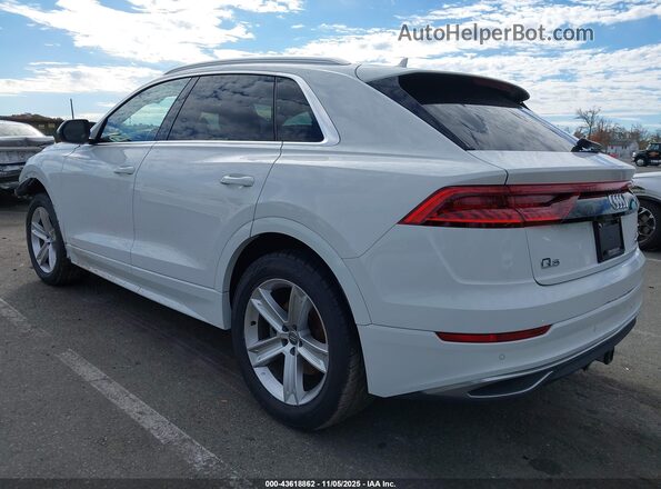 WA1AVAF19KD016764 2019 AUDI Q8 White Tył lewy