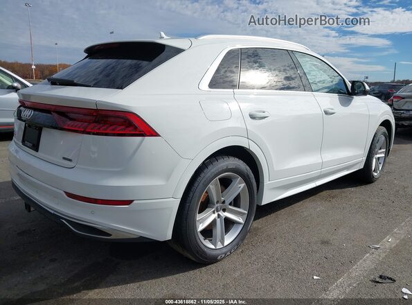 WA1AVAF19KD016764 2019 AUDI Q8 White Tył prawy