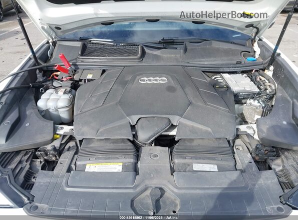 WA1AVAF19KD016764 2019 AUDI Q8 White Widok z tyłu