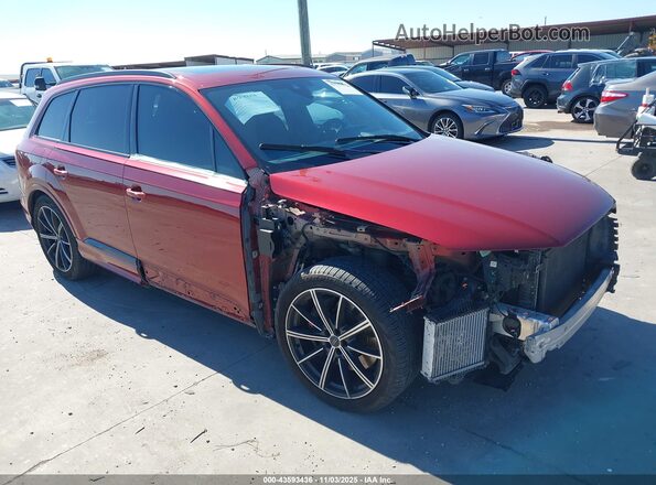 WA1AWBF77MD000931 2021 AUDI SQ7 Red Передня права чверть