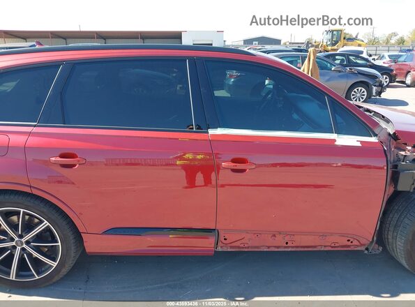 WA1AWBF77MD000931 2021 AUDI SQ7 Red Панорамний вид салону 360°