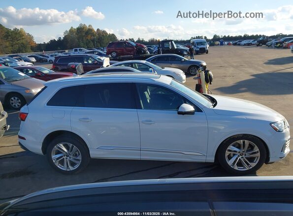 WA1AXBF75PD026140 2023 AUDI Q7 White Rear interior view