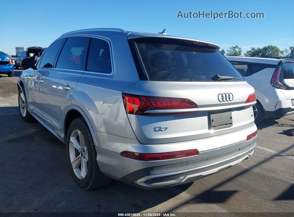WA1AXBF76ND019730 2022 AUDI Q7 Silver Tył lewy