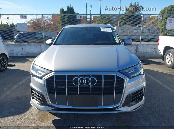 WA1AXBF76ND019730 2022 AUDI Q7 Silver Widok zestawu wskaźników