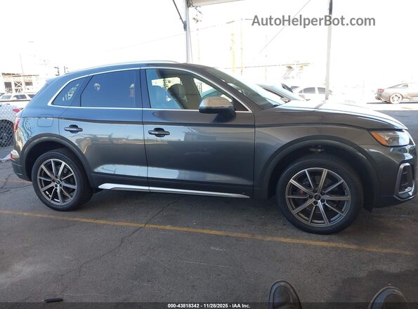 WA1B4AFY1N2135140 2022 AUDI SQ5 Gray Սալոնի հետևի տեսք