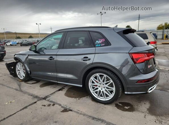 WA1B4AFY7K2021252 2019 AUDI SQ5 Серый Задняя левая четверть