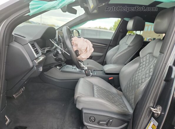 WA1B4AFY7K2021252 2019 AUDI SQ5 Серый Вид салона спереди