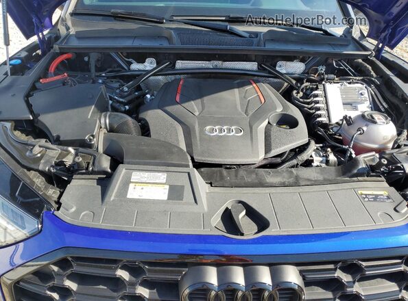 WA1B4AFY8P2154982 2023 AUDI SQ5 Синий Вид подкапотного пространства