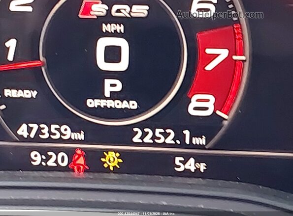 WA1B4AFY9L2014174 2020 AUDI SQ5 Blue 