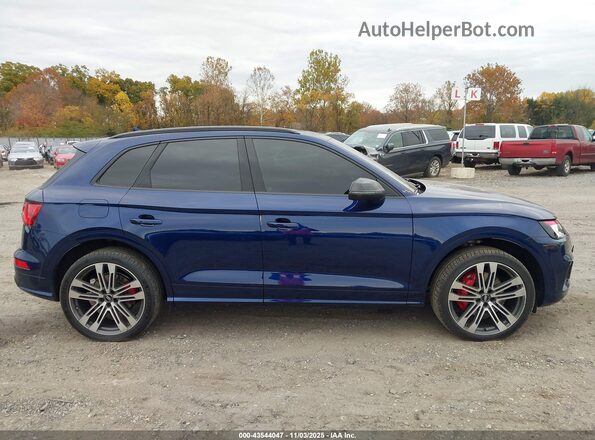 WA1B4AFY9L2014174 2020 AUDI SQ5 Blue Սալոնի հետևի տեսք