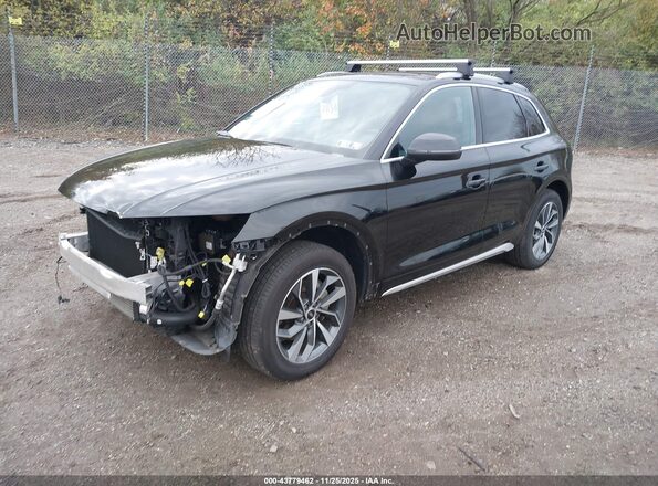 WA1BAAFY3M2025357 2021 AUDI Q5 Черный Передняя левая четверть