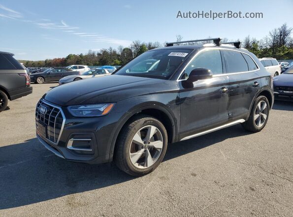 WA1BBAFY2P2084790 2023 AUDI Q5 Черный Передняя левая четверть