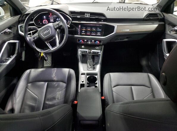 WA1BECF39L1073728 2020 AUDI Q3 Белый Вид панели приборов