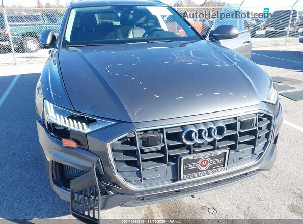 WA1BVAF17MD013269 2021 AUDI Q8 Gray წინა ხედი