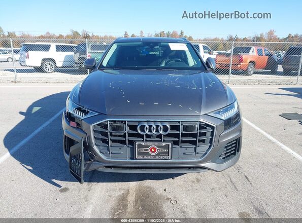 WA1BVAF17MD013269 2021 AUDI Q8 Gray ხელსაწყოთა პანელის ხედი