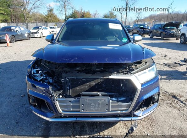 WA1C4AFY2J2092944 2018 AUDI SQ5 Blue Սարքավորումների վահանակի տեսք
