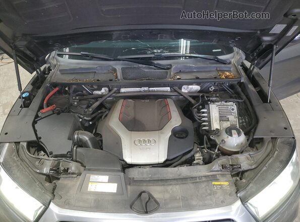 WA1C4AFY8J2002194 2018 AUDI SQ5 Серый Вид подкапотного пространства