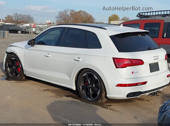 WA1C4AFY9K2005199 2019 AUDI SQ5 Белый Задняя левая четверть