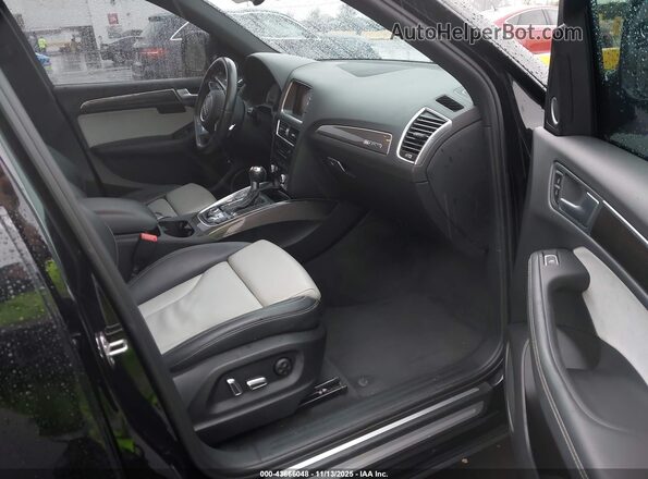 WA1CCAFP4GA133227 2016 AUDI SQ5 Black Widok wnętrza z przodu
