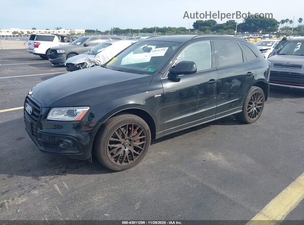 WA1CCAFP4HA073631 2017 AUDI SQ5 Black წინა მარცხენა ხედი სამი მეოთხედიდან