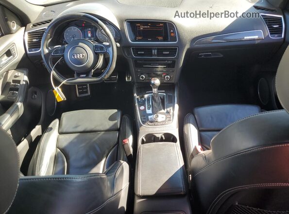 WA1CCAFP8HA063068 2017 AUDI SQ5 Gray Widok deski rozdzielczej