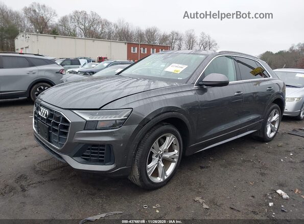 WA1CVAF13LD020156 2020 AUDI Q8 Gray Передня ліва чверть