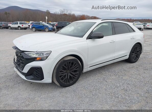 WA1CWBF19SD015691 2025 AUDI SQ8 Белый Передняя левая четверть