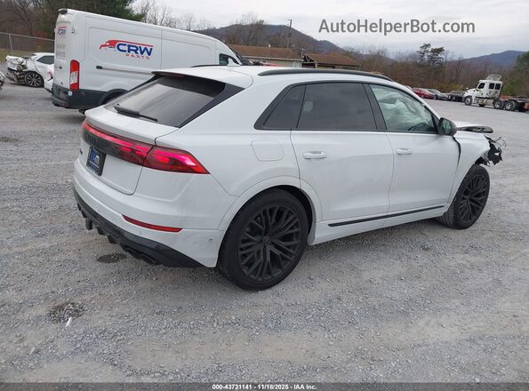 WA1CWBF19SD015691 2025 AUDI SQ8 Белый Задняя правая четверть