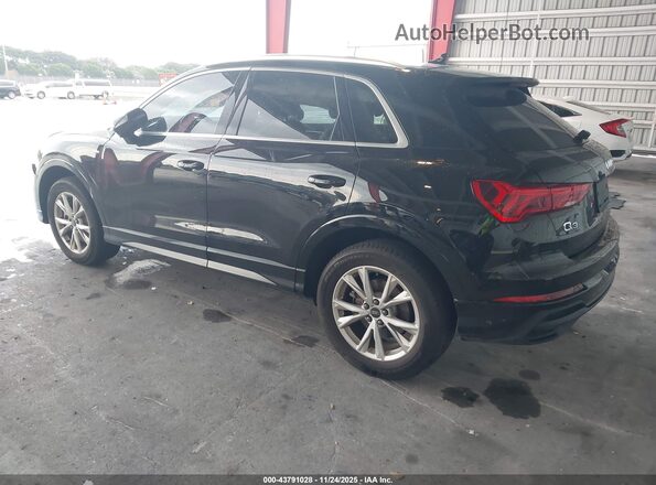 WA1DECF36R1115807 2024 AUDI Q3 Black Задня ліва чверть