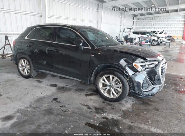 WA1DECF36R1115807 2024 AUDI Q3 Black Передня права чверть