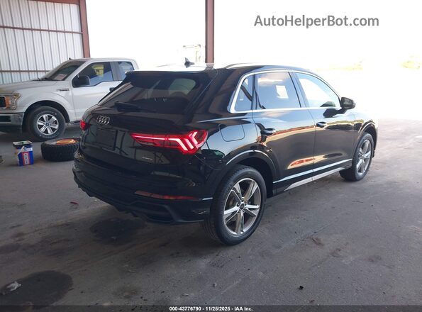 WA1DECF39R1125800 2024 AUDI Q3 Black Задня права чверть