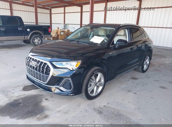 WA1DECF39R1125800 2024 AUDI Q3 Black Передня ліва чверть
