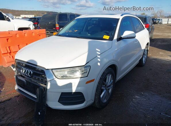 WA1ECCFS2HR012529 2017 AUDI Q3 White Передня ліва чверть