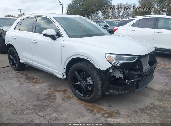 WA1EECF33R1189108 2024 AUDI Q3 Белый Передняя правая четверть
