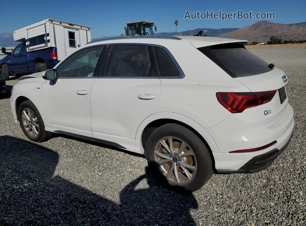 WA1EEDF34S1037947 2025 AUDI Q3 Белый Задняя левая четверть