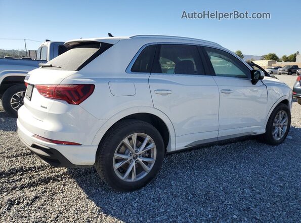 WA1EEDF34S1037947 2025 AUDI Q3 Белый Задняя правая четверть