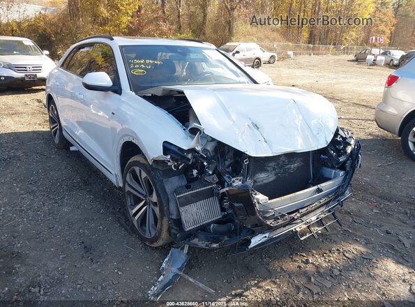 WA1EVAF10LD013884 2020 AUDI Q8 White Դիմացի տեսք