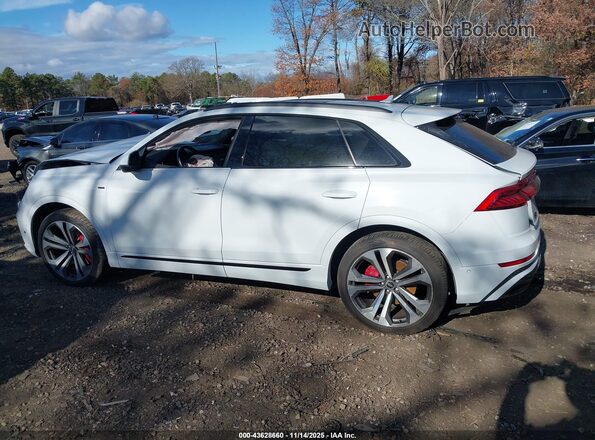WA1EVAF10LD013884 2020 AUDI Q8 White Սալոնի հետևի տեսք