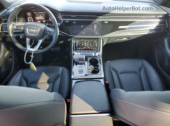 WA1EVAF10LD025517 2020 AUDI Q8 Black Вид панелі приладів