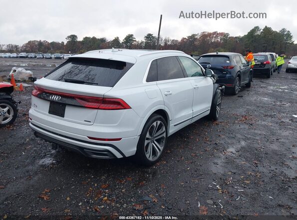 WA1EVAF10MD016740 2021 AUDI Q8 White Rear right