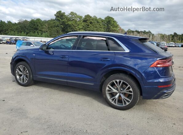 WA1EVAF10MD035966 2021 AUDI Q8 Blue Tył lewy